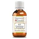 Greenwood Essential Puro Frankincense Aceite esencial (Boswellia carterii) 100% Natural destilado al vapor de grado Terapéutico 15ml (0,50 oz)