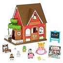 Li’l Woodzeez – Animal Figurine Playset – Toy School – Mini Schoolhouse Bundle – Play Accessories – 3 Years + – Woodland Schoolhouse Playset - Deluxe