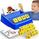Boy Toys Age 3-8, Wikitor Matching Letter Game Educational Toys for 3-8 Year Old Boys Girls Memory Games Spelling Games for Kids Age 3-8 Birthday Gifts for 3-8