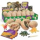 Dinosaurier Egg Toy Ausgraben Dino Ei Spielzeug Party Dinosaur Figuren Braben Kit Ausgrabungsset Archäologie