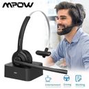 Trucker Driver Bluetooth Headset Wireless Business Headphones with Microphone