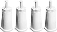 OHFULLS 4 Replacement Water Filters Compatible with Breville Bes880, Claro Swiss BES878, Bes920, Bes008, Breville Sage Oracle Touch, Barista & Bambino - Compare to Part #BES008WHT0NUC1 & BES008WHT
