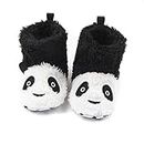 Butterme Newborn Baby Girls Calentamiento de Terciopelo Coral Zapatos Cute Oveja Panda Prewalker Invierno Snow Boots