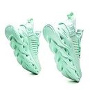 GSLMOLN Men Sport Athletic Running Shoes Unisex Runner Jogging Sneakers Green 42