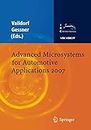 Advanced Microsystems for Automotive Applications 2007 (VDI-Buch)