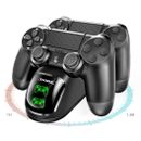DOBE LED 2 Dual Controller Fast Charger Dock Station Stand For PS4/PS4 Slim/Pro