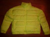 VICTORIAS SECRET PINK RARE LIMITED EDITION NEON LIME PUFFER HOODIE/JACKET NWT