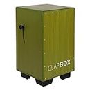 Clapbox Adjustable Snare Cajon CB40- Olive Green, Birch Wood (H:50 W:30 L:30) - 3 Internal Snares