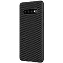 Nillkin Case for Samsung Galaxy S10 Plus S 10+ (6.4" Inch) Synthetic Aramid Fiber Tough Waterproof Light Weight Black Color