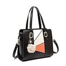 Miss Lulu Handbags for Women Ladies Shoulder Bags Fashion PU Leather Crossbody Top Handle Bag