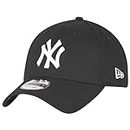 New Era New York Yankees 9forty Adjustables Cap Black/White - One-Size