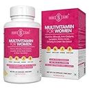 Nature's Island Multivitamin For Women, 60 Capsules - 100% RDA of all Vitamins, With Zinc, Vitamin C & D3, Calcium, Multi-minerals etc| Enhances Energy, Skin & Hair Support, Stamina & Joint Health