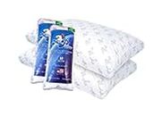 MyPillow Premium Bed Pillow 2 Pack [Std/Queen, Green]
