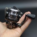 Ice Fishing Mini Spinning Reel Wheel 4.3:1 Ultra Light Metal Spoon Reel Pocket