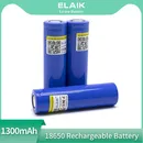 3PCS 18650 1300 mAh Lithium Battery 3.7V Rechargeable Battery Power Battery Manufacturer Sales