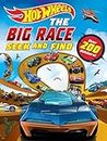 Hot Wheels: The Big Race Seek and Find: 100% Officially Licensed by Mattel, Over 200 Stickers, Perfect for Car Rides for Kids Ages 4 to 8 Years Old