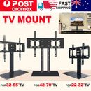 TV Stand Bracket Mount Table Top Desktop 26 32 42 55 60 70 inch Monitor LED LCD