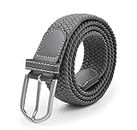 ZORO Stretchable Woven Fabric belt for Men & Women,Fits on upto 40 inches waist size,Hole free design