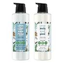 Love Beauty and Planet Volume and Bounty Thickening Shampoo and Conditioner Coconut Water and Mimosa Flower 2 Count Hair Care For Fine Hair Sulfate-Free, Paraben-Free, Vegan 32 oz