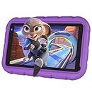 Oangcc Kids Tablet Android 11 FHD 7inch Tablet for Kids, Children Tablet 2GB RAM+32GB ROM (Up to 128G) Parental Control | Kid-Proof Case | Dual Camera WiFi Toddler Tablets - Purple