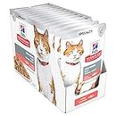 Hill's Science Diet Young Adult Wet Cat Food, Neutered Cat, Salmon, 85g, 12 Pack, Cat Food Pouches