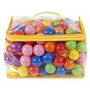 Yeios 200 Ball Pit Balls Crush Proof Playballs in Bulks 7 Color 200 Packs