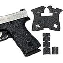 HandleItGrips Glock 43x / 48 Gun Grip Enhancement Gun Parts Kit, Black