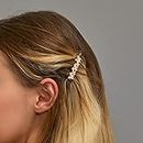 Aneneiceera Barrette À Cheveux Papillon Boho Fashion Gold Butterfly Hair Pin Barrette À Cheveux French Bobby Pins Decorative Daily Wearing Hair Clamps Wedding Hair Accessories For Women And Girls