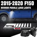 2 piezas para Ford F150 Raptor 13th 2015-2020 luces espejo de coche charco proyector LED