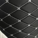 Tissu en Cuir Matelassé Tissu Similicuir Vinyle Endos en Mousse Diamant pour Rembourrage Meubles Canapé Chaises Sièges D'auto Accessoires D'intérieur Coutures Dbricola(Size:1.55x2m,Color:5 Black)