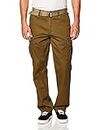 Unionbay Men's Survivor Iv Relaxed Fit Cargo Pant - Reg and Big and Tall Sizes, golden brown, 50x30