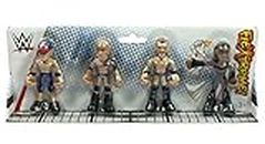 Mattel WWE Superstar 4-Inch Bendable Action Figures-4 Pack