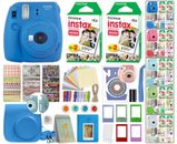 Fuji Instax Mini 9 Fujifilm Instant Camera All Colors + 40 Film Deluxe Bundle