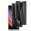 [2 Pack] Galaxy Note 9 Privacy Screen Protector, Note 8 Screen Protector Privacy, Anti-Spy Flexibel Film Full Adhesive Coverage Screen Protector for Galaxy Note 8, Note 9 [Support in-Screen Unlock]