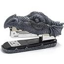 1pc Small Desktop Staplers Dragon Head Forme Animal Forme D'agrément De L'agrément De Maison De Maison Fournitures De Bureau