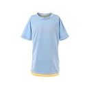 Nike Men's Straight T-Shirt (DA0299-436_Psychic Blue/CIT L)