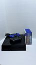 Sony PlayStation 4 PS4 - 500GB Jet Black Console With 5 Games Tested CUH-1001A