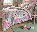 Roald Dahl Matilda, Patchwork Bed set, includes duvet cover and pillowcase (Single set)