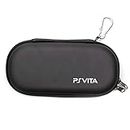 ELIATER Playstation Vita Carring Case Portable Travel Pouch Cover Zipper Bag Compatible for Sony PSVita 1000 2000 Game Console (Black)
