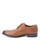 Clarks Herren Tilden Walk Oxford-Schuh Derby, Braun Brown Leather, 44 EU