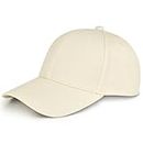 Baseball Cap, Baseball Hat for Men and Women, Washable Casual Dad Hat for Hiking, Walking, Fishing and Daily Use Beige