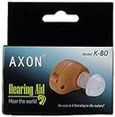 Axon K 80 Hearing Aid and Voice Amplifier (Beige)
