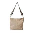Tressential Ladies Handbag | PU Leather Purse Handbag for College, Office, Travel (White)