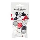 Montana Cans Tryout Cap Set Spray Caps, Multi-Colour, Pack of 10