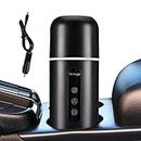 DISPRA Electric Travel Mug, 12V/24V Fast Heating Tea Coffee Kettle with Charging Cable, 420ml Automatic Stirring Function Sipp Travel Mug, Insulated Coffee Mugs, Heated Mugs for Business Trips Home, RQKBPSTE5QDX6G81PRF