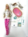 PET DOCTOR BARBIE Doll Mattel 1996 90s Clothes Accessories Cat Medical Bag Vet