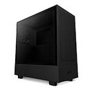 NZXT H5 Flow Compact ATX Mid-Tower PC Gaming Case – High Airflow Perforated Front Panel – Tempered Glass Side Panel – Cable Management – 2 x 120mm Fans Included – 280mm Radiator Support – Black
