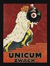 Zwack Unicum POSTER Drink Liqueur Liquor Hungary King 12" X 16" Image Size Vintage Poster Repro