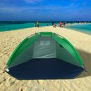Tienda de campaña de una sola capa al aire libre anti UV carpas de playa para refugios solares sombra de toldo
