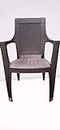 Plastic Chair by New SHRI Krishna Furniture and INTERIORS Matt & Gloss Pattern | Bedroom, Kitchen, Living Room | Bearing Capacity up to 120Kg | Item Package Quantity 2 (6)